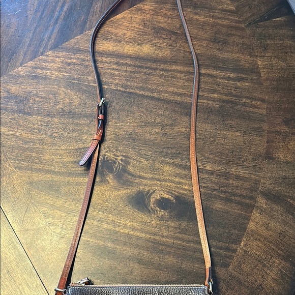 Dooney & Bourke Dark Brown leather Crossbody Bag - Picture 2 of 8